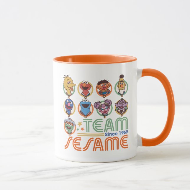 Sesame Street | Team Sesame Since 1969 Mug (Right)
