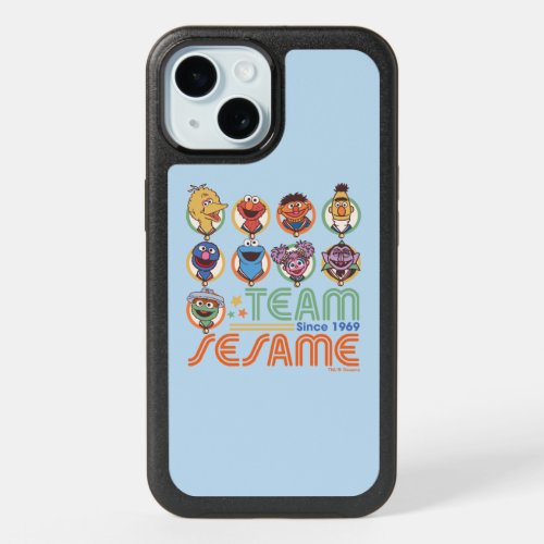 Sesame Street  Team Sesame Since 1969 iPhone 15 Case