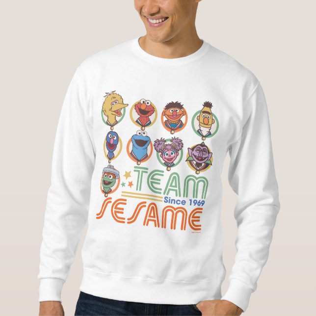 Sesame Street | Team Sesame Since 1969 Sweatshirt (Front)