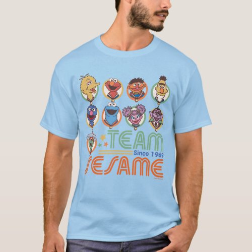 Sesame Street  Team Sesame Since 1969 T_Shirt