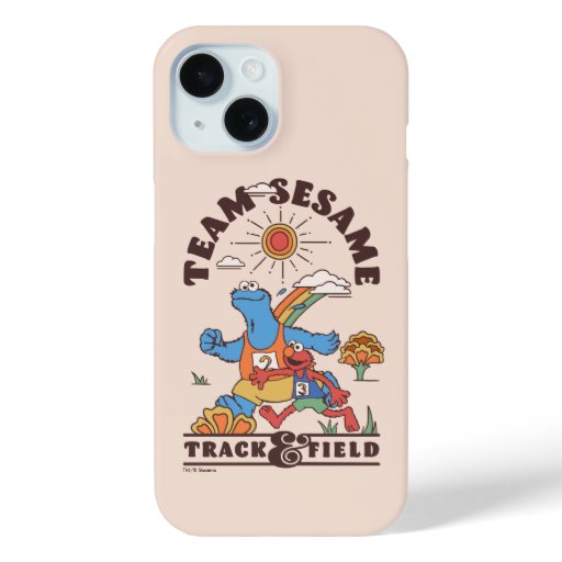 Sesame Street | Team Sesame Track & Field iPhone 15 Case