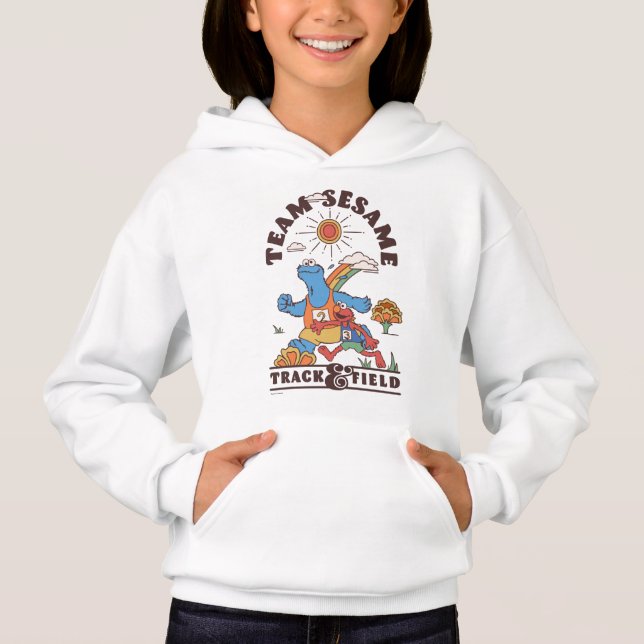 Sesame Street | Team Sesame Track & Field Hoodie (Front)