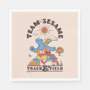 Sesame Street Team Sesame Track & Field Napkins