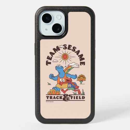 Sesame Street  Team Sesame Track  Field iPhone 15 Case