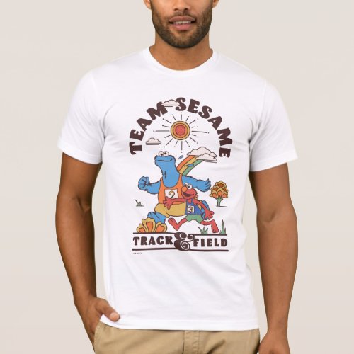 Sesame Street  Team Sesame Track  Field T_Shirt
