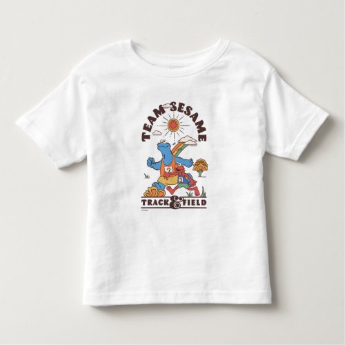 Sesame Street  Team Sesame Track  Field Toddler T_shirt