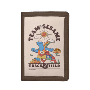Sesame Street Team Sesame Track & Field Tri-fold Wallet
