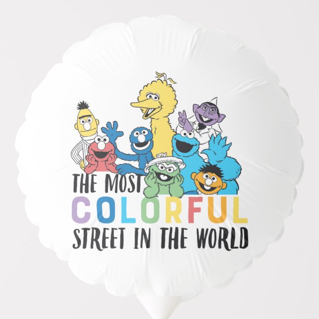 Sesame Street | The Most Colorful Street Balloon (Front)
