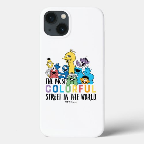 Sesame Street  The Most Colorful Street iPhone 13 Case