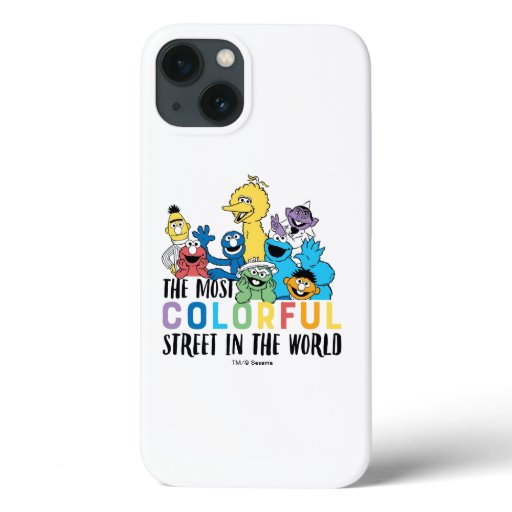 Sesame Street | The Most Colorful Street iPhone 13 Case