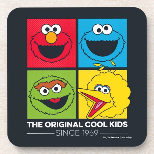 Sesame Street  The Original Cool Kids Drink Coaster