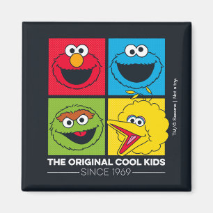 Sesame Street   The Original Cool Kids Magnet