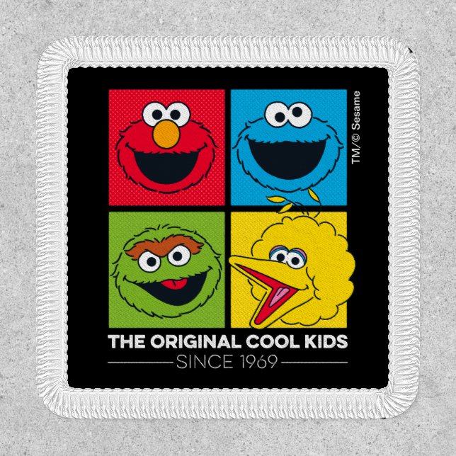 Sesame Street | The Original Cool Kids Patch (Front)