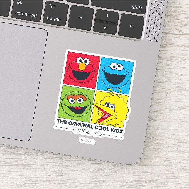 Sesame Street | The Original Cool Kids Sticker (Detail)