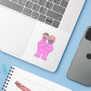 Sesame Street Two-Headed Monster Sticker