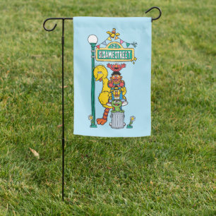 Sesame Street Under the Sesame Street Sign