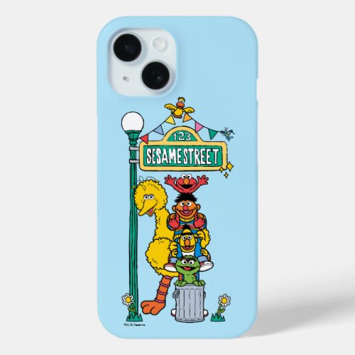 Sesame Street  Under the Sesame Street Sign iPhone 15 Case