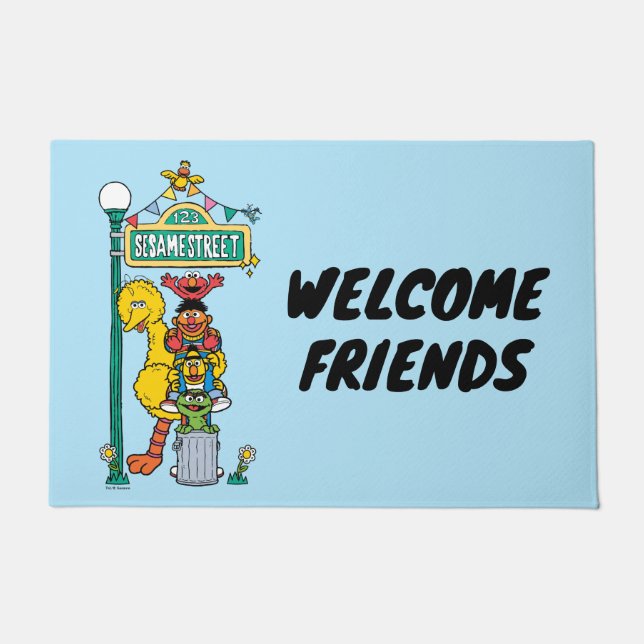 Sesame Street | Under the Sesame Street Sign Doormat (Front)