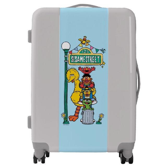 Sesame Street | Under the Sesame Street Sign Luggage (Front)