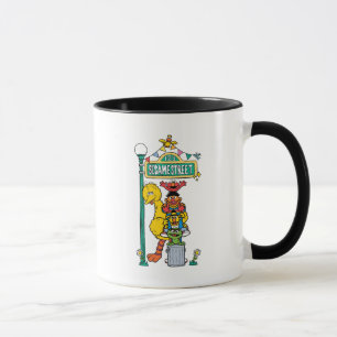 Sesame Street Under the Sesame Street Sign Mug