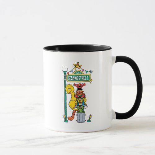 Sesame Street  Under the Sesame Street Sign Mug