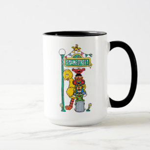 Sesame Street Under the Sesame Street Sign Mug
