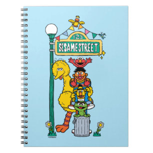 Sesame Street Under the Sesame Street Sign Notebook