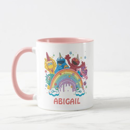 Sesame Street Unicorn Rainbow Mug