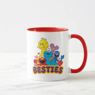 Sesame Street Valentine Besties Mug