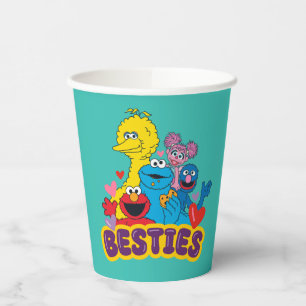 Sesame Street Valentine Besties Paper Cups