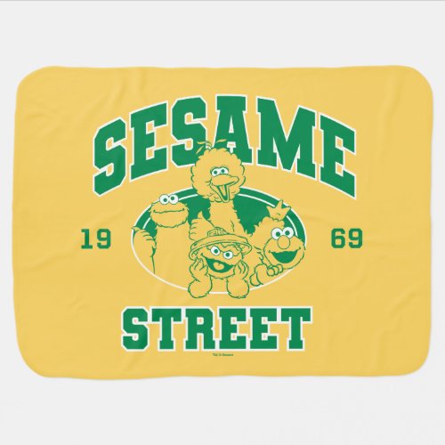 Sesame Street  Vintage 1969 Baby Blanket