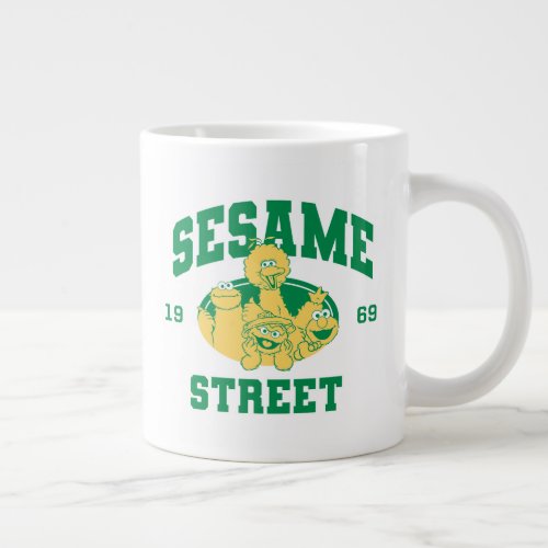 Sesame Street  Vintage 1969 Giant Coffee Mug