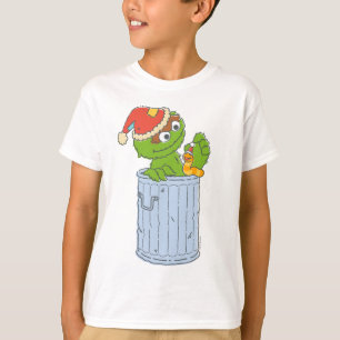 Sesame Street Vintage Christmas Oscar T-Shirt