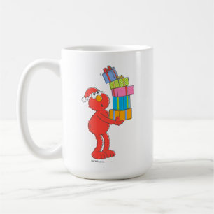 Sesame Street Vintage Elmo and Presents Coffee Mug