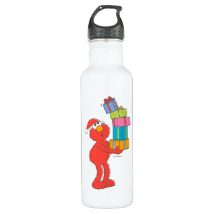 Sesame Street   Vintage Elmo and Presents Stainless Steel Water Bottle
