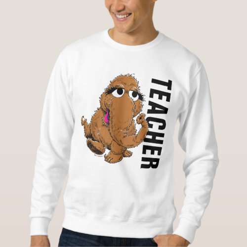 Sesame Street  Vintage Snuffy Teacher Sweatshirt