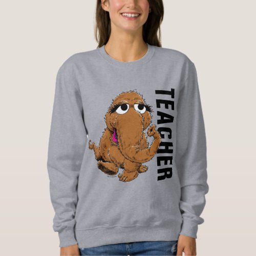 Sesame Street  Vintage Snuffy Teacher Sweatshirt