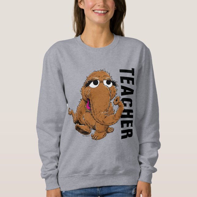 Sesame Street | Vintage Snuffy Teacher Sweatshirt (Front)