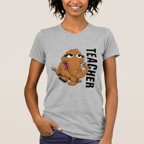 Sesame Street  Vintage Snuffy Teacher T_Shirt