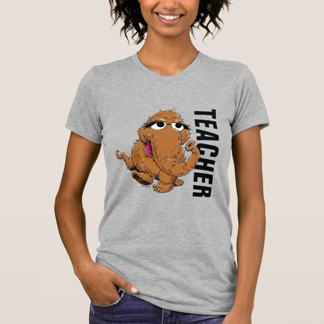 Sesame Street | Vintage Snuffy Teacher T-Shirt (Front)