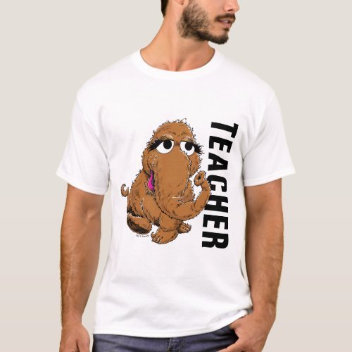 Sesame Street  Vintage Snuffy Teacher T_Shirt