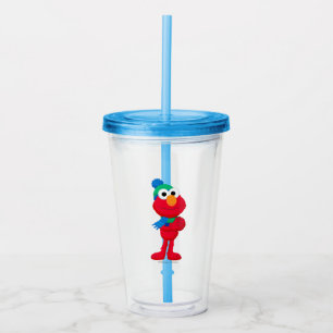 Sesame Street Winter Elmo Acrylic Tumbler