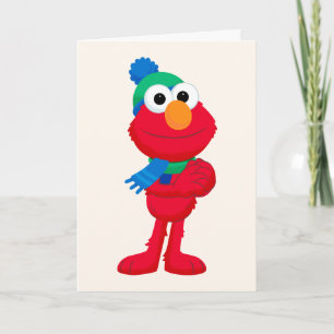 Sesame Street   Winter Elmo Card