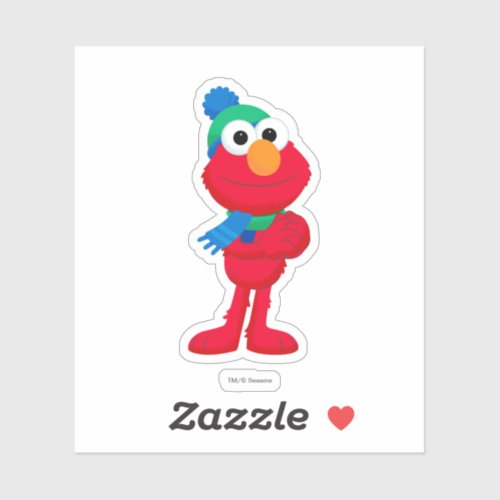 Sesame Street  Winter Elmo Sticker