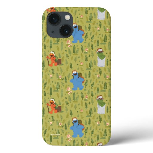 Sesame Street | Woodland Friends Pattern iPhone 13 Case