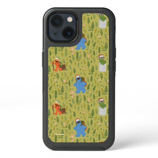 Sesame Street | Woodland Friends Pattern iPhone 13 Case