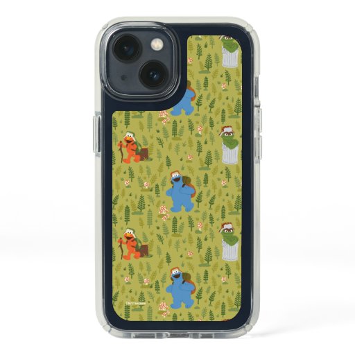 Sesame Street | Woodland Friends Pattern Speck iPhone 13 Case
