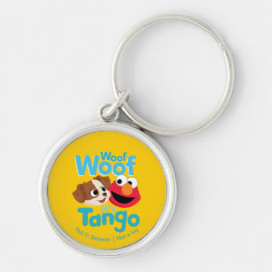 Sesame Street Woof Woof It's Tango & Elmo Keychain