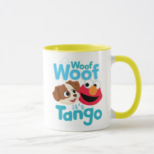Sesame Street Woof Woof It's Tango & Elmo Mug