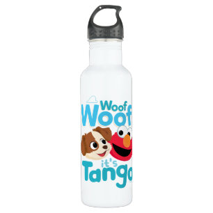 Sesame Street   Woof Woof It's Tango & Elmo Stainless Steel Water Bottle